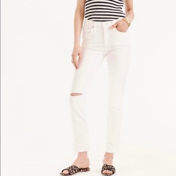 J. Crew Denim - NWT J. Crew Vintage Straight Jean in Pure White